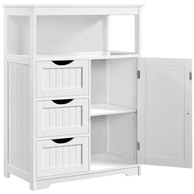 Yaheetech 90cm Height Bathroom Floor Cabinet 90cm Height Bathroom Floor Cabinet