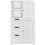 Yaheetech Freestanding Floor Cabinet Bathroom Storage Freestanding Floor Cabinet Bathroom Storage