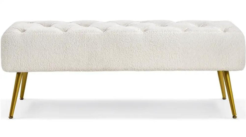 Upholstered Bedroom Benches Footrest Stool Ottoman Footstool Bench – view 8