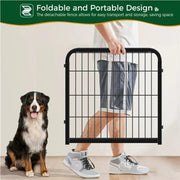 Yaheetech 12 Panels Dog Playpen Metal Pet Pen 12 Panels Dog Playpen Metal Pet Pen