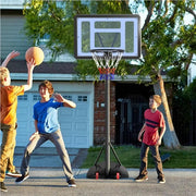 Yaheetech 7.2-9.2FT Height-Adjustable Basketball Hoop System 7.2-9.2FT Height-Adjustable Basketball Hoop System