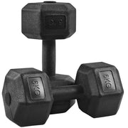 Yaheetech 2x6kg Hexagon Dumbbells Set 2x6kg Hexagon Dumbbells Set