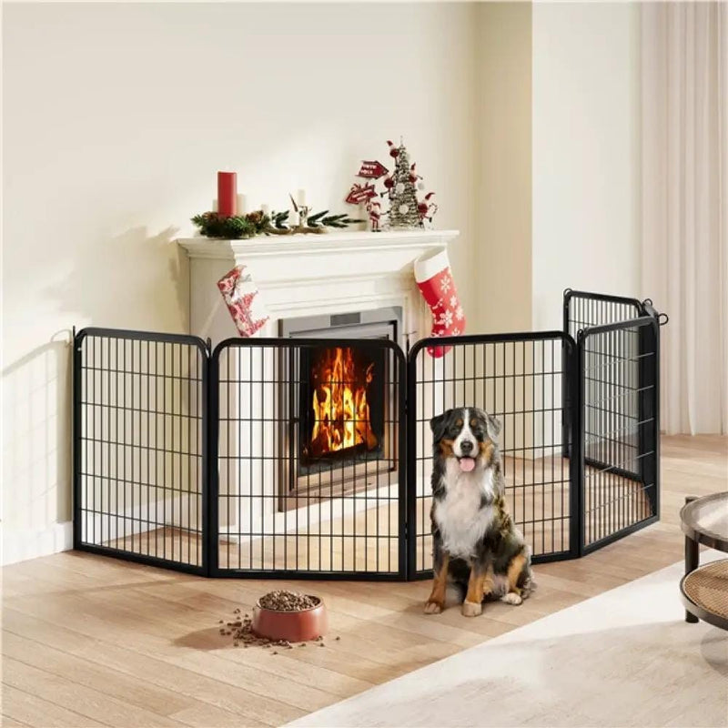 Yaheetech 6 Panels Heavy Duty Dog Pen 6 Panels Heavy Duty Dog Pen
