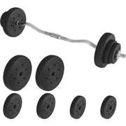 Yaheetech 20 KG Barbell Weight Set 20 KG Barbell Weight Set