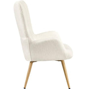 Yaheetech Boucle Accent Chair Armchair Boucle Accent Chair Armchair