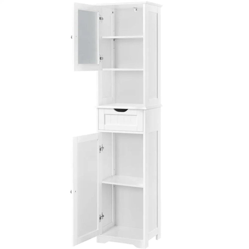 Yaheetech Freestanding Storage Cabinet with Door Freestanding Storage Cabinet with Door