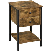 Yaheetech 1 Pair Side Table End Table Nightstand Bedside Table 1 Pair Side Table End Table Nightstand Bedside Table