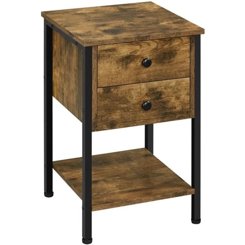 Yaheetech 1 Pair Side Table End Table Nightstand Bedside Table 1 Pair Side Table End Table Nightstand Bedside Table