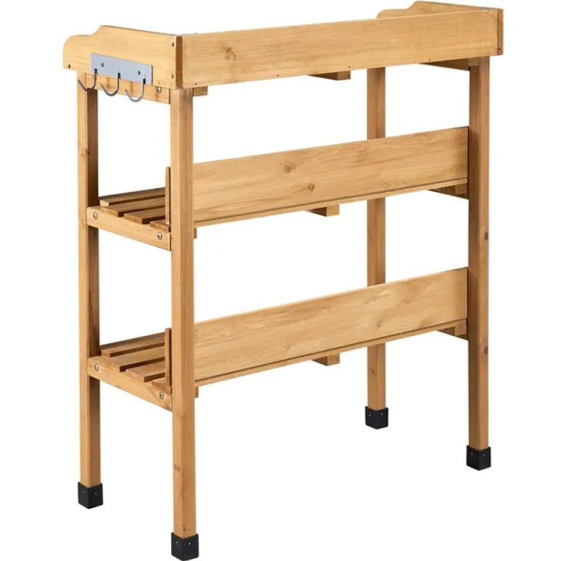 Yaheetech Outdoor Potting Bench Outdoor Potting Bench