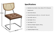 Yaheetech 4PCS Mid-Century Modern Dining Chairs 4PCS Mid-Century Modern Dining Chairs
