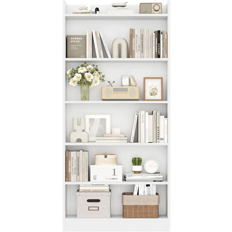 Yaheetech 6-layer Open Shelf  Bookcase Bookshelf 6-layer Open Shelf  Bookcase Bookshelf