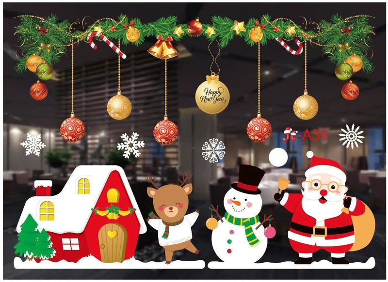 salelink.co.nz Unbranded Xmas Window Decoration Xmas Window Decoration | Action Outdoors NZ