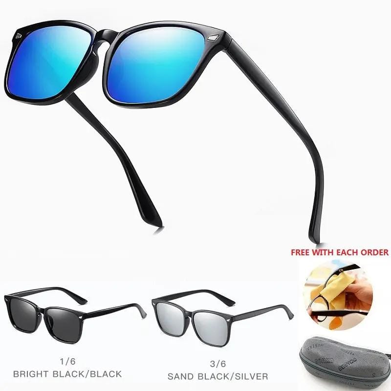 HD Polarized Lens Sunglasses Anti-Blue Ray Hydrophobic – view 2