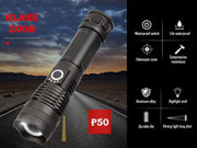 LED Torch Rechargeable High Lumens Flashlight with 26650 Battery – view 7