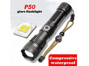 LED Torch Rechargeable High Lumens Flashlight with 26650 Battery – view 2