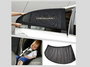 4pcs/set Car Front & Rear Side Window Sun Shade Cover Visor Mesh Shield Sunshade – view 4