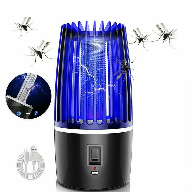 USB Rechargeable UV Mosquito Killer Lamp Indoor Insect Zapper Pest Catcher – view 1