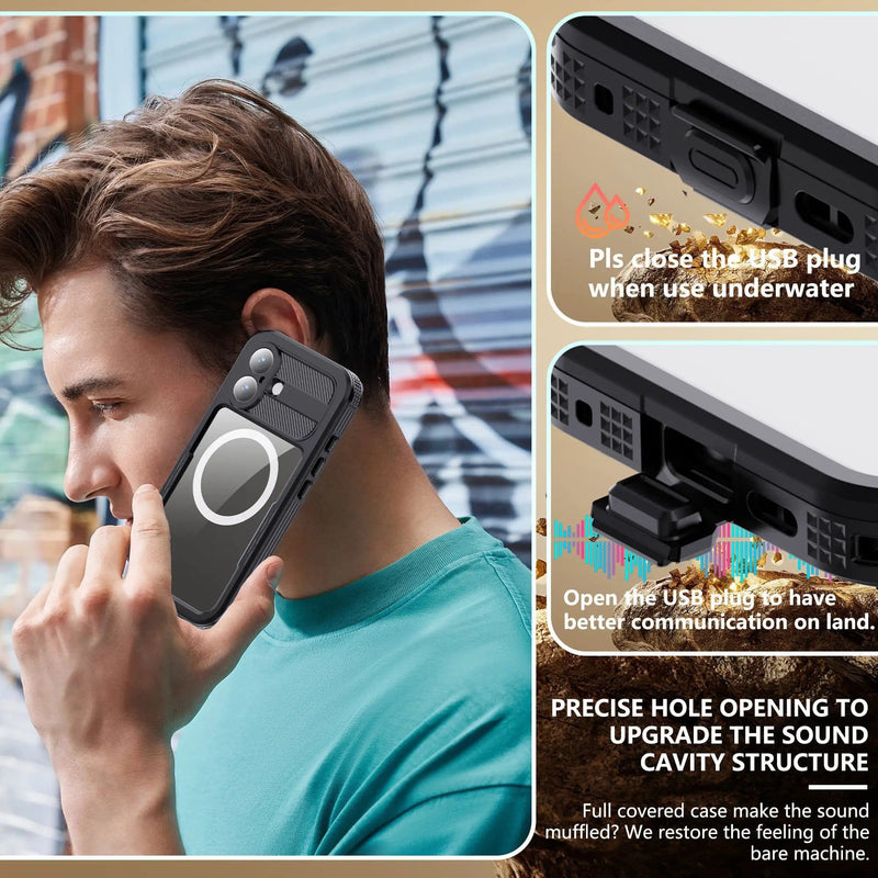 salelink.co.nz Unbranded iPhone 17 Waterproof Case iPhone 17 Waterproof Case | Action Outdoors NZ