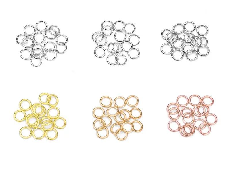 Resin Art NZ Earring Hooks S925 Sterling Silver Open Ring - 10pcs S925 Sterling Silver Open Ring - 10pcs | NZ