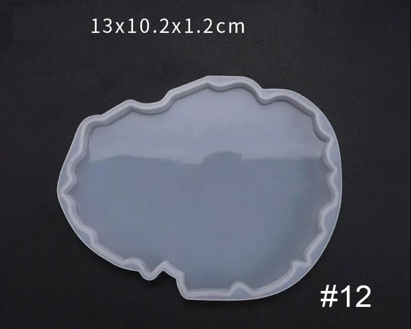 Resin Art NZ Moulds Irregular Coaster Moulds - 09 Irregular Coaster Moulds - 09 | NZ