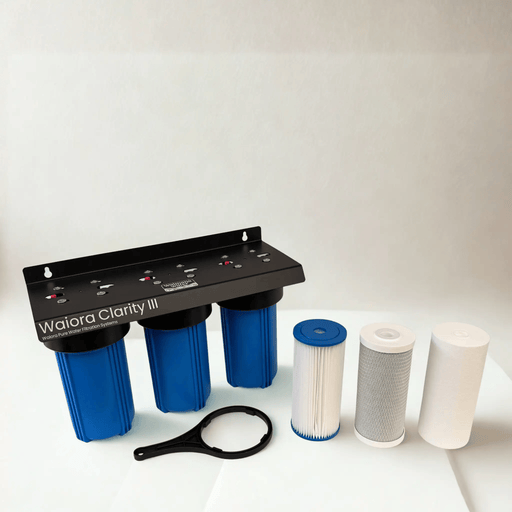 Waimana Waiora III Whole House Water Filter - 3 Stage, Rainwater, Mains or Housing Only NZ – view 2