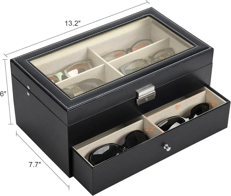 salelink.co.nz Unbranded Sunglasses Organizer with 12 Slots Sunglasses Organizer with 12 Slots | Action Outdoors NZ