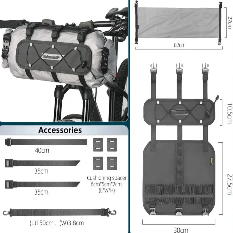 12L Waterproof Bike Handlebar Bag (different sets available) – view 12