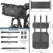 12L Waterproof Bike Handlebar Bag (different sets available) – view 11