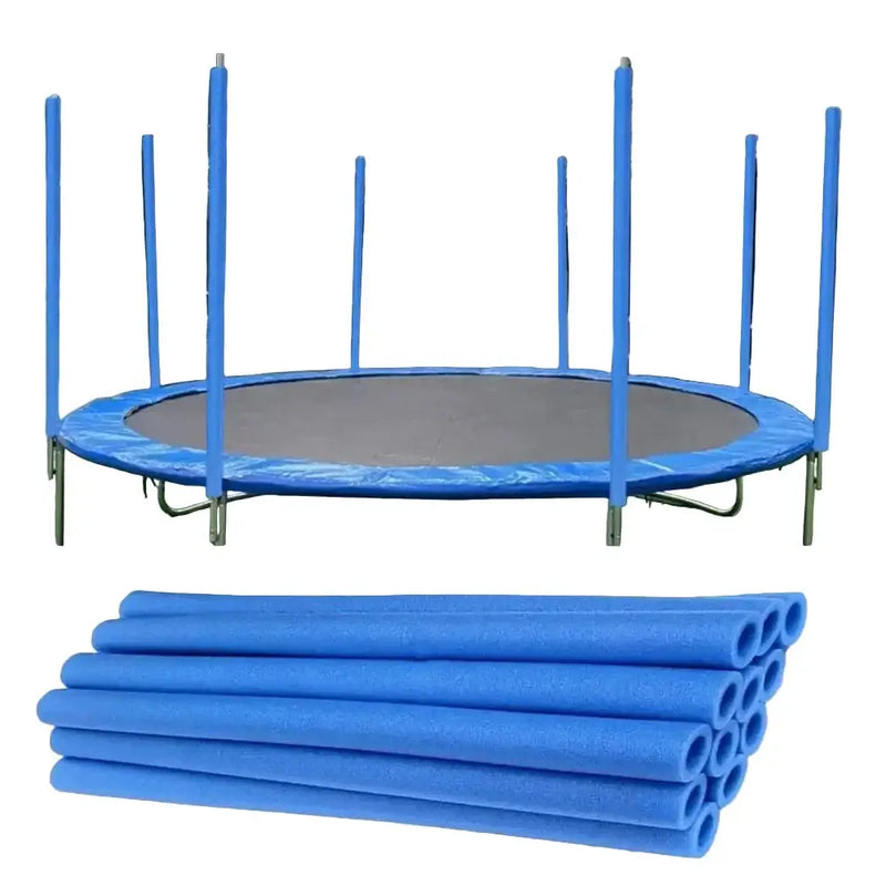 Habicare 12 Piece Trampoline Pole Protector Foam Sleeves 12 Piece Trampoline Pole Protector Foam Sleeves