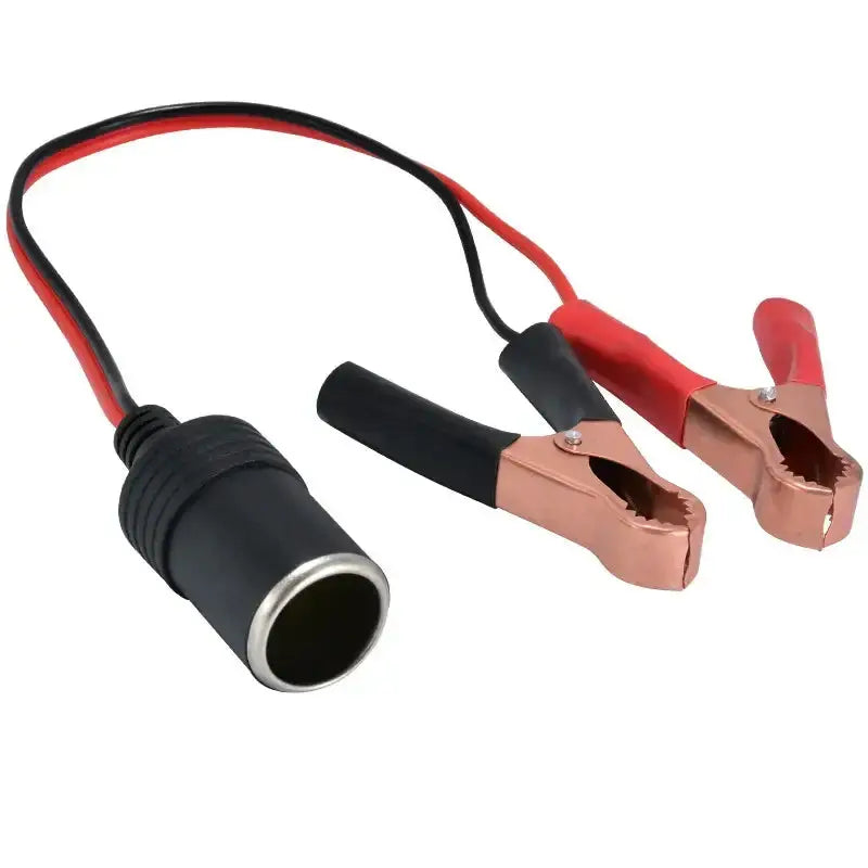 12V Car Lighter Socket Adapter with Crocodile Clips (30cm) – view 12