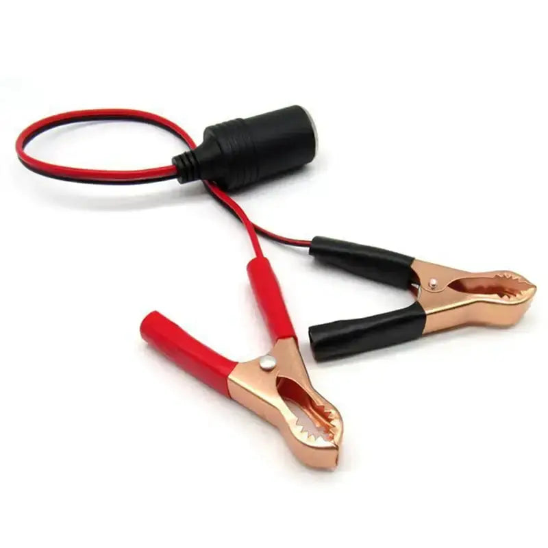 12V Car Lighter Socket Adapter with Crocodile Clips (30cm) – view 11