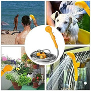 Habicare SS 12V Portable Camping Shower Pump (3 colours available) 12V Portable Camping Shower Pump (3 colours available)