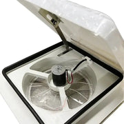 Habicare SS 12V RV Roof Ventilation Fan with LED 12V RV Roof Ventilation Fan with LED
