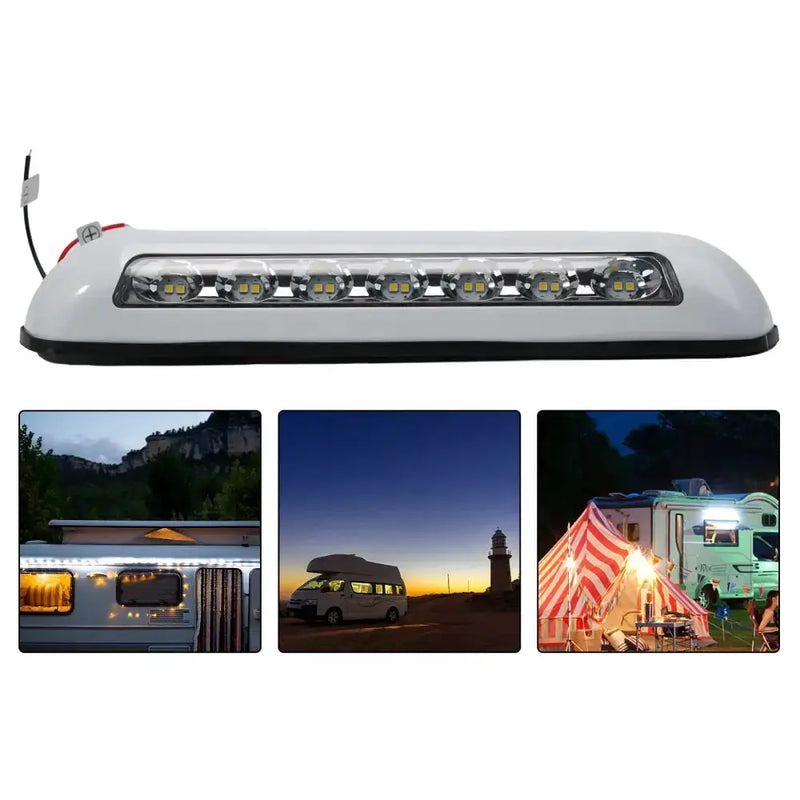 12V Waterproof RV LED Awning Light – 8W (different colours available) – view 8