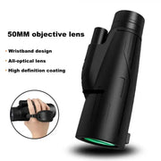 Habicare SS 12x50 Powerful Monocular – Long Reach Portable Telescope 12x50 Powerful Monocular – Long Reach Portable Telescope