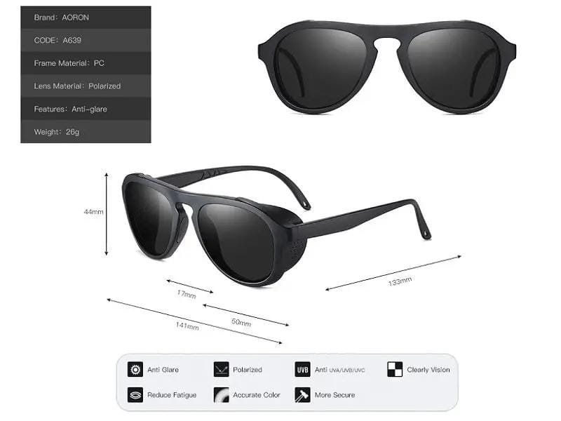 BLUE - HD Polarized Lens Sunglasses Anti-Blue Ray Hydrophobic – view 5