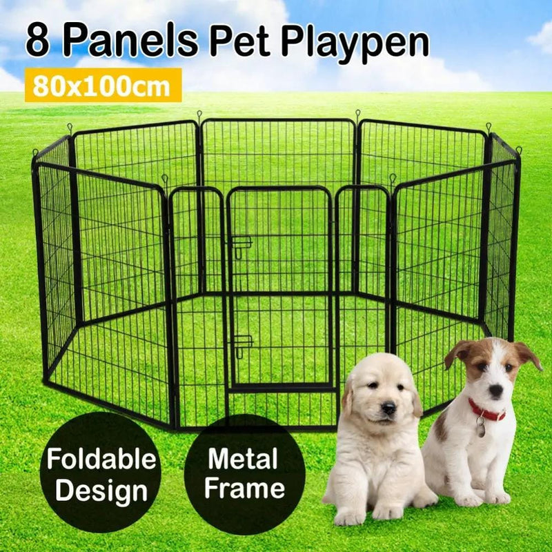Yaheetech Heavy Duty 8 Panel Pet Playpen Heavy Duty 8 Panel Pet Playpen