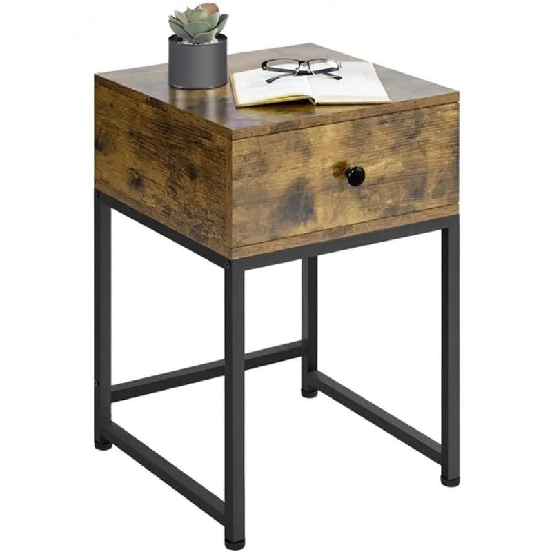 Yaheetech Side Table Nightstand End Table Coffee Table Side Table Nightstand End Table Coffee Table