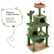 Yaheetech Cactus Cat Tree Cactus Cat Tree