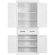Yaheetech Tall Pantry Cupboard Kitchen Pantry Cabinet Freestanding Storage Cabinet Tall Pantry Cupboard Kitchen Pantry Cabinet Freestanding Storage Cabinet