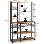 Yaheetech Baker's Rack Wine Rack Baker's Rack Wine Rack