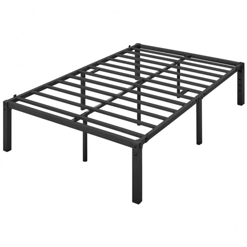 Yaheetech Double Metal Bed Frame with Heavy Duty Steel Slat Support Double Metal Bed Frame with Heavy Duty Steel Slat Support