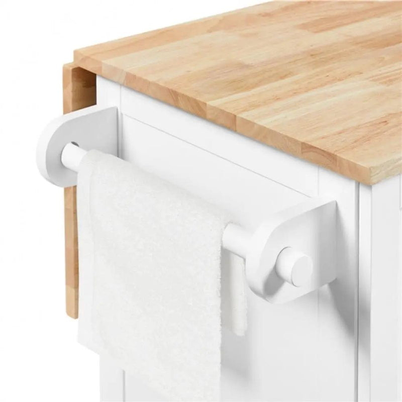Yaheetech Kitchen Trolley with Drop-Leaf Breakfast Bar Kitchen Trolley with Drop-Leaf Breakfast Bar