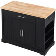 Yaheetech Rolling Kitchen Island Kitchen Trolley Rolling Kitchen Island Kitchen Trolley