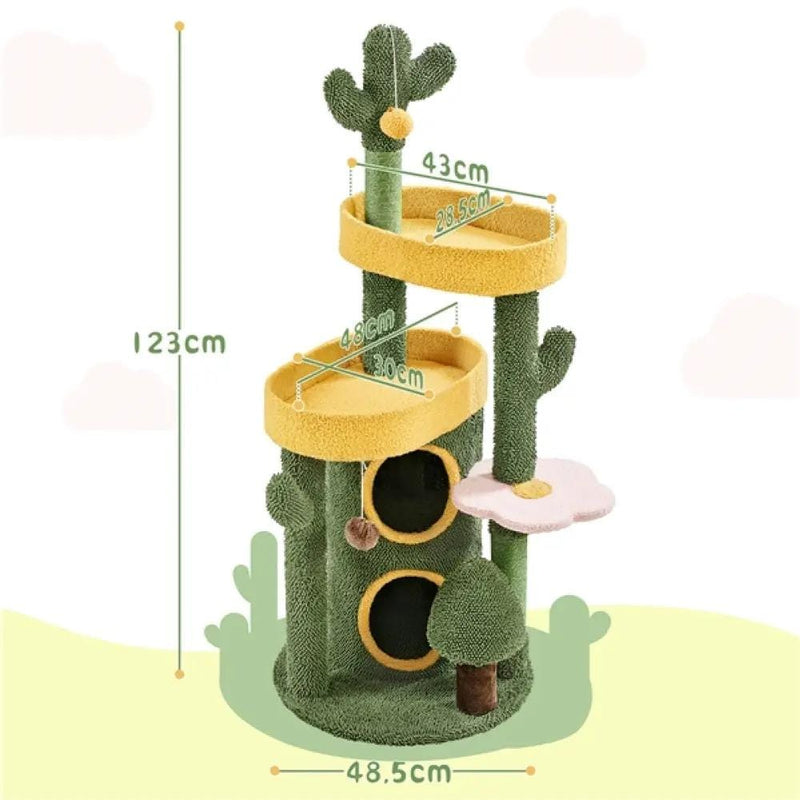 Yaheetech Oasis-Themed Cat Tree Cat Tower Oasis-Themed Cat Tree Cat Tower