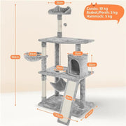 Yaheetech Deluxe Multi Level Cat Tree Cat Tower Deluxe Multi Level Cat Tree Cat Tower