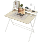 Yaheetech 2-Tier Foldable Computer Desk w/ Monitor Shelf 2-Tier Foldable Computer Desk w/ Monitor Shelf