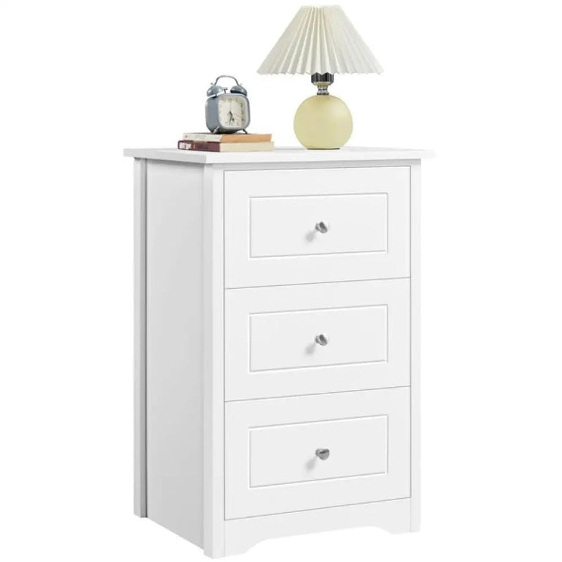 Yaheetech End Table Classic Side Table Storage End Table Classic Side Table Storage
