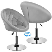 Yaheetech Makeup Vanity Chair Tufted Style Barrel Chair Makeup Vanity Chair Tufted Style Barrel Chair