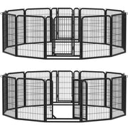 Yaheetech 12 Panels Dog Playpen Pet Pen 12 Panels Dog Playpen Pet Pen